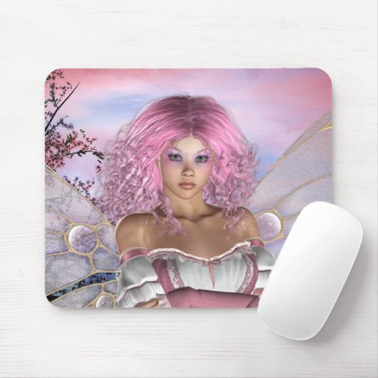 rosa mousepad (Mit Mouse)