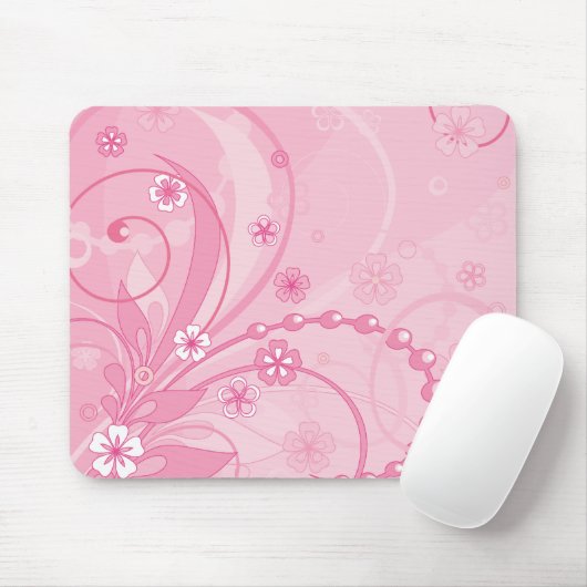 rosa mousepad (Mit Mouse)