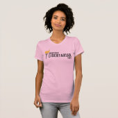 Rosa MTLP-T-Shirt für Frauen T-Shirt (Vorne ganz)