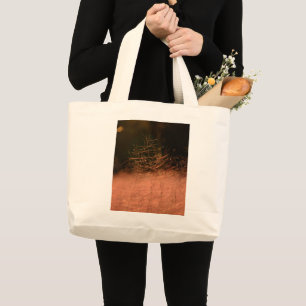 Rosa Muhly Jeju-do Südkorea Große Tote-Tasche Jumbo Stoffbeutel