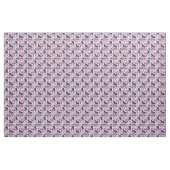 Rosa Mülltiere, die Junk Food Pattern essen Stoff (Yard (91,4 cm))