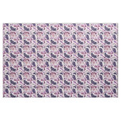 Rosa Mülltiere, die Junk Food Pattern essen Stoff (Fat Quarter (45,7 x 55,9 cm))