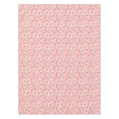 Rosa multi Tischdecke Flamingo-Sankt (Vorderseite)