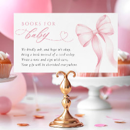 Rosa Multifunktionsbücher für die Babyverpackungsk Begleitkarte