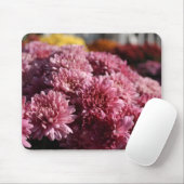 Rosa Mums Foto schön Mousepad (Mit Mouse)