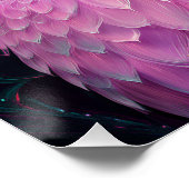 Rosa Murloc/Owl Hybride Kreatur Poster (Ecke)