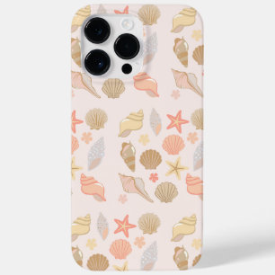 Rosa Muschel Muster Case-Mate iPhone 14 Pro Max Hülle