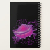 Rosa Muschel Planer (Rückseite)