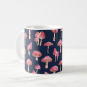 Rosa Mushroom Kaffeetasse (Vorderseite Links)