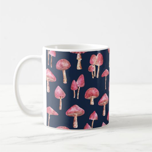 Rosa Mushroom Kaffeetasse (Links)