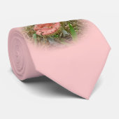 Rosa Mushroom-Krawatte Krawatte (Gerollt)