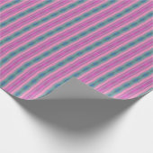 Rosa Musik Geschenkpapier (Ecke)