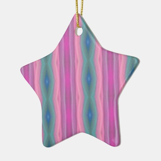 Rosa Musik Keramik Ornament (Links)