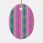 Rosa Musik Keramik Ornament (Vorne)