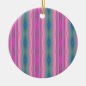 Rosa Musik Keramikornament (Vorne)