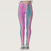 Rosa Musik Leggings (Vorderseite)