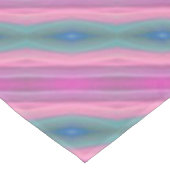 Rosa Musik Tischdecke (Schrägansicht)