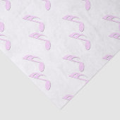 Rosa Musiknoten Seidenpapier (Ausschnitt)