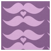 Rosa Mustaches, kundenspezifisch Stoff (Nahaufnahme)