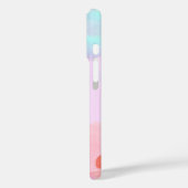 rosa Muster Case-Mate iPhone Hülle (Rückseite / Links)