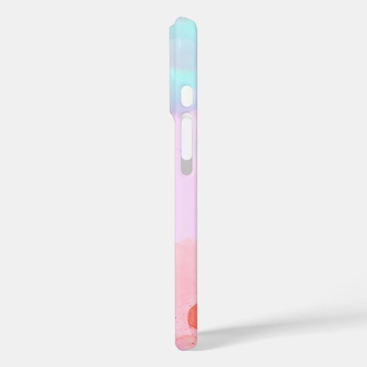 rosa Muster Case-Mate iPhone Hülle (Rückseite / Links)