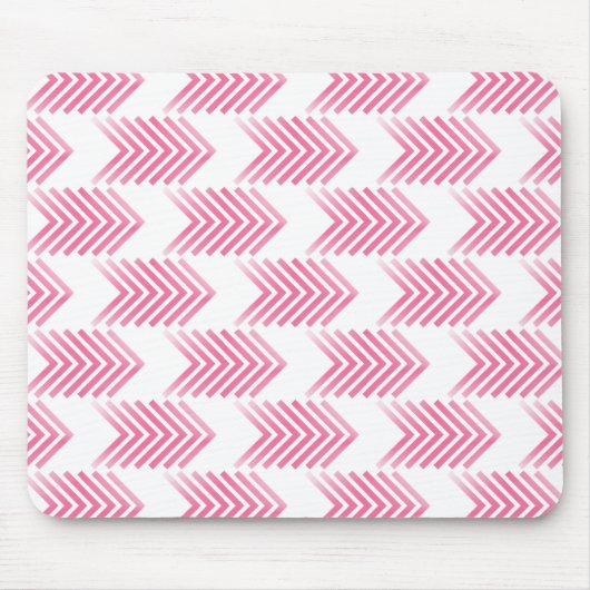 Rosa Muster der Arrow Mousepad (Vorne)