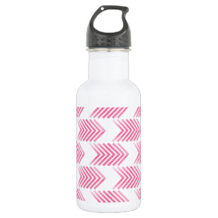 Rosa Muster der Arrow Trinkflasche