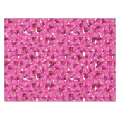 Rosa Muster der Blumenmohnblumen Tischdecke (Vorderseite (Horizontal))