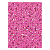 Rosa Muster der Blumenmohnblumen Tischdecke (Vorderseite)