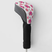 rosa Muster-Design-29500 Golf Headcover (angewinkelt)