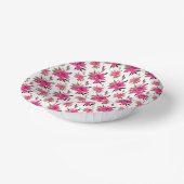 rosa Muster-Design-29500 Pappteller (Gewinkelt)