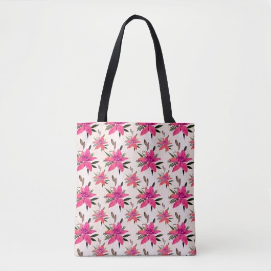 rosa Muster-Design-29500 Tasche (Vorderseite)