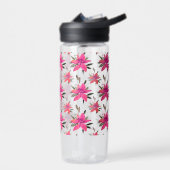 rosa Muster-Design-29500 Trinkflasche (Links)