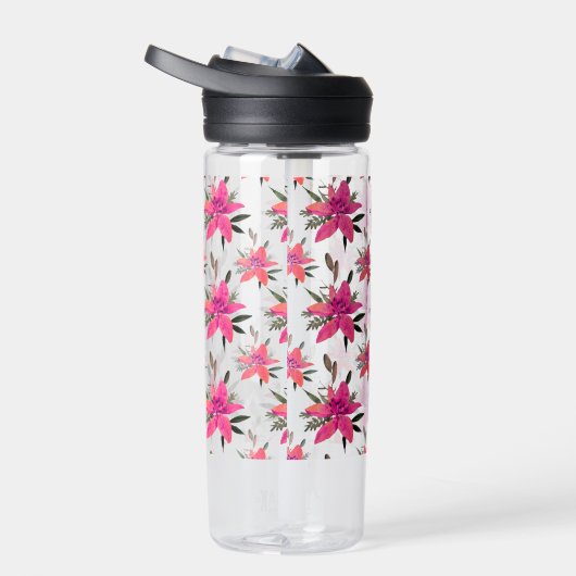 rosa Muster-Design-29500 Trinkflasche (Rechts)