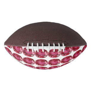 rosa Muster Football
