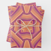 rosa Muster Geschenkpapier Set (Beispiel)