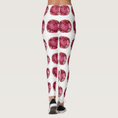 rosa Muster Leggings (Rückseite)