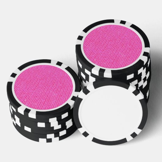 rosa Muster mf Pokerchips (Stapel)