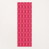 rosa Muster Yogamatte (Vorderseite)