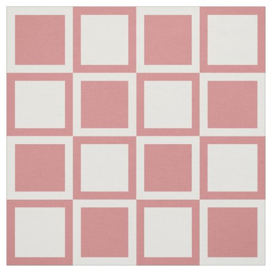 Rosa mutiges Mod quadriert ~ große Skala Stoff (Muster)