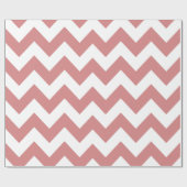 Rosa mutiges Zickzack Geschenkpapier (Flach)