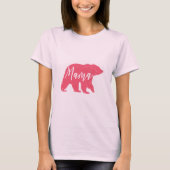 Rosa Mutter Bear T-Shirt (Vorderseite)