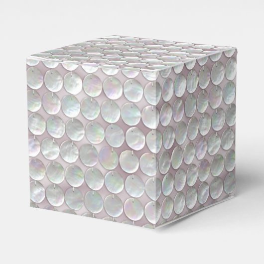 Rosa Mutter der Perlmuscheln Geschenkschachtel (Vorderseite)