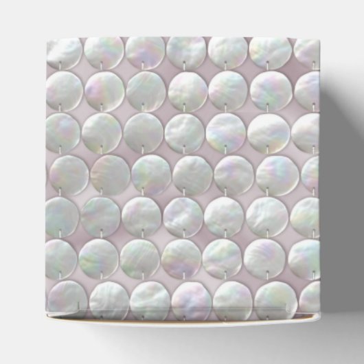 Rosa Mutter der Perlmuscheln Geschenkschachtel (Oben)