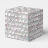 Rosa Mutter der Perlmuscheln Geschenkschachtel (Rückseite)