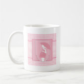 rosa Mutterschaft Kaffeetasse (Links)
