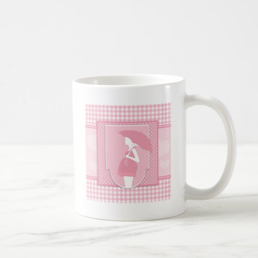 rosa Mutterschaft Kaffeetasse (Rechts)