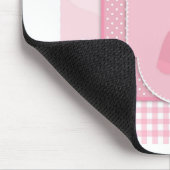 rosa Mutterschaft Mousepad (Ecke)