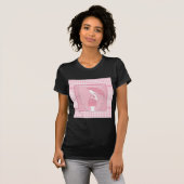 rosa Mutterschaft T-Shirt (Vorne ganz)