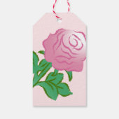 Rosa Muttertag Geschenkanhänger (Rückseite)